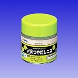 アサヒペン 水性ツヤだしニス 100ML 透明クリヤ