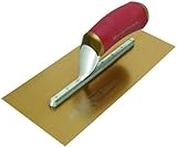 MARSHALLTOWN The Premier Line 4683DFDL 14-Inch by 5-Inch Gold Stainless Steel DuraFlex Trowel (Long 