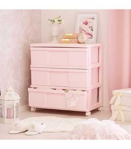 Amazon.co.jp: ヒスミニ チェスト ピンク 小物入れ CHEST TEDDY テディ