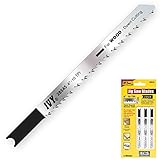 IVY Classic 28545 4-Inch 10 TPI U-Shank Jig Saw Blade, Wood/Laminate Down-Cutting, High-Carbon Steel
