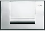 Duravit 115760461タンゴStop and Go FlushアクチュエータMatt Chrome