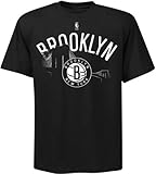 Brooklyn Nets Majestic NBA Licensedブリッジシャツブラックビッグ＆トールサイズ XL