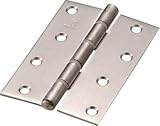 [N-2335549]ＴＲＵＳＣＯ　ステンレス製厚口蝶番　ナイロンリング入　全長１０２ｍｍ　（４個入） ST888NR102HL