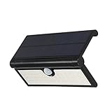 Docooler 58 LED壁ランプ 太陽エネルギー 折りたたみ可能 PIRモーションセンサライトコントロール付き IP65 耐水性 SMD2835 アウトドア パティオ ヤード ガーデン用