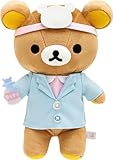 サンエックス(San-X) リラックマ カラフルドクター あつめてぬいぐるみ リラックマ (ドクター) 9×16×23cm 6才以上 マスコット ぬいぐるみ MO42801