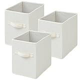 山善(YAMAZEN) 収納ケース(横型ハーフ)3個組 YTCC-YKH(NA)*3 ナチュラル