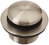 ジョーンズStephens p35612 1 1 / 2インチサテンニッケルToe Touch Drainボディ