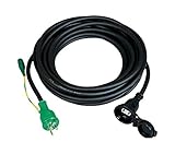 エスコ AC125V/15A/5m延長コード(アース付/防雨型) EA815GB-36