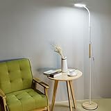 リモートコントロールフロアランプレディライトアイ保護北欧研究寝室ベッドサイドライトランプなしの垂直ランプ ( 色 : 白 , サイズ さいず : S s )