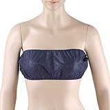 ペーパーブラ マジックテープ 50枚 ブルー [ ペーパーブラジャー 紙ブラ 使い捨てブラジャー 使い捨てブラ 使い捨て下着 紙ブラジャー 使い捨て ブラジャー 下着 エステ 旅行 入院 介護 防災グッズ 業務用 ]