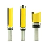 dms09406 ロングトリムスペシャル ３組セット1/2・ルータービットMicrotungsten carbide