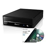 【Amazon.co.jp限定】パイオニア BDR-X13J-SD Pioneer ブルーレイドライブ 外付け パイオニアブランドBD-Rディスク 25GB 1枚付属