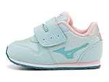 [ミズノ] mizuno 女の子 男の子 ベビーシューズ スニーカー キッズ ベビー 子供靴 運動靴 通学靴 タイニー ランナー 4 ストラップ ゆったり 発育インソール2 脱ぎ履き簡単 TINY R