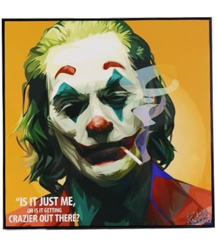Amazon.co.jp: JOKER ジョーカー CIGER ポップアートパネル Keetatat