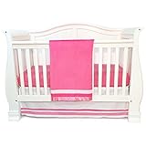 One Grace Place Simplicity Infant Crib Bedding Set, Hot Pink/Pink/White by One Grace Place [並行輸入品]
