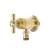 蛇口 立水栓 水栓柱に取付け ホース接続水栓 研磨 一文字ハンドル