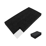 プランプ クッションテープ 「ちょこっとクッション 黒 ブラック」厚 10 mm × 幅 20 mm × 長 30 mm 20個入 コーナーガード 衝撃吸収 ケガ防止 スポンジテープ クッション