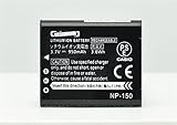 NP-150 3.7V 950mAh 交換用の電池 fro Casio/カシオ EX-TR300 TR350s TR600 TR500 TR550 TR700 NP-150 GZE-1 互換用電池 バッテリー