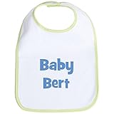 CafePress Baby Bert blue Bib - Standard Kiwi [Apparel] by CafePress