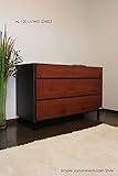【 Bm 】ワイドチェスト 120-3段 北欧ミッドセンチュリー(レトロ) なグッドデザイン ブラウン色のシンプルな3段リビングチェスト 国産タンス アルダー集成材 安心の日本製 オリジナルデザイン
