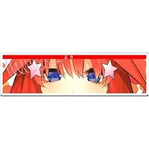 Amazon.co.jp: 五等分の花嫁 車用 ステッカー カーステッカー 五