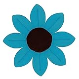 トトハウス(TOTO HOUSE)花の形のベビーバスパッド リトルプリンセス ブルーミングバス 柔らかい フォールド ファッション ベビー用品 (ブルー)