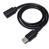 SSA Service エスエスエーサービス USB2.0 Type-C 延長ケーブル [ 50cm ] SU2-TCE50BK