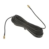 【ノーブランド品】 　アンテナ　RP-SMA（逆極性SMA）　延長ケーブル　同軸ケーブル　コード　全3サイズ - 6メートル
