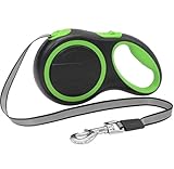 [AliAman]ペットリード 犬リード 小型犬 中型犬 大型犬 伸縮 ロング 8m 50kg 自動巻き (グリーン)