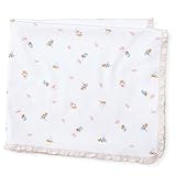 Ralph Lauren(ラルフローレン) ポロベア柄ブランケット(White/Girl)/おくるみ [並行輸入品]