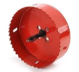 ホールソー レッド　 バイメタル 切削直径110mm　 切削工具 金属 実用品 鋼建設 穴あけ 電動 ドリル 掘削