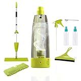 H2O e3 ナチュラルクリーニングサニタイザーモップシステム 家庭用 アクセサリー9点キット 家の掃除用品