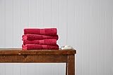 Christy Portobello Bath Sheet - Deep Pink