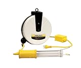 Reelcraft LD2040-163-2 Spring Driven Cord Reel with 40-Feet of 16/3 Cord and Fluorescent Light [並行輸入