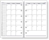 レイメイ藤井 システム手帳リフィル キーワード フリーマンスリーA ポケット WPR212