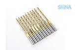 SHINA エンドミル　加工用カッター　CNC ダブルフルートボールノーズビット 2mm x22mm