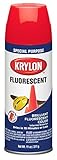 Krylon 3105 Cerise Fluorescent Paint - 11 oz. Aerosol by Krylon