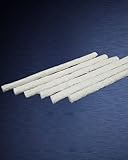 Mr。Garden 1 / 2 " * 9 "交換用ファイバーグラストーチWicks ホワイト

