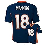 Peyton Manning # 18 Denver Broncos NFL Youth Alternate Jersey Navy M
