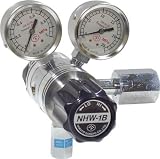 [T-4344804]ヤマト　分析機用フィン付二段圧力調整器　ＮＨＷ－１Ｂ NHW1BTRCCO2
