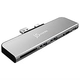 j5 create JDD320B Surface Pro専用ドッキングステーション 黒 USB3.1x2 / HDMI 4K / mini DP / SD /MicroSD
