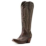 ARIAT レディース Casanova ウエスタンブーツ 乗馬, リッチチョコレート。, 7
