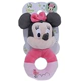 Disney Pretty Minnie Ring Rattle Soft Toy (Pink) by Disney Junior