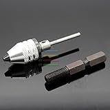 0.3-4 mm ミニ電動グラインダキーレスドリルチャック + 2.3 mm & 六角シャンクを Dremel