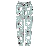 シュガーフェイス フランネル 単品パンツ 文鳥×スノー 21658 レディースフリー(M~L)