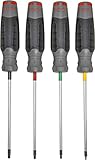 Stanley Proto J1204SS Duratek Square Tip Screwdriver Set 4-Piece [並行輸入品]