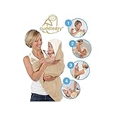 オリジナルのベビーエプロンバスタオルオートミール (Cuddledry) (x 6) - Original Cuddledry Baby Apron Bath Towel Oatmeal (Pack 