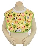 Goo-Goo Baby Miracle Milk Bib Print, Sunny Owls, 0-24 Months by Goo-Goo Baby