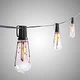 Halloween Edison Flickering Dripping Blood String Lights Spooky Decoration [並行輸入品]
