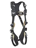 3M DBI-SALA ExoFit NEX 1103085 Nomex/Kevlar Full Body Harness, PVC Coated Alum. Back D-Ring, Comfort